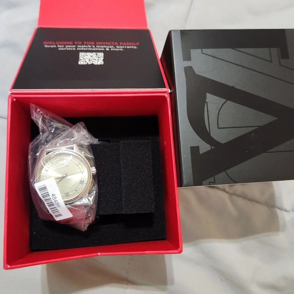 Invicta Celestial Quartz Ladies Watch Ivory Dial NIB